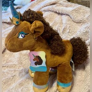 Afro Unicorn Plush